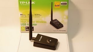 Wi Fi TPLink TLWN7200ND VER 11 5dB [upl. by Hosea]