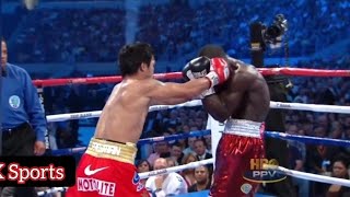 Manny Pacquiao Double Punch On Clotteys Head Pompyang Punch [upl. by Cummins56]