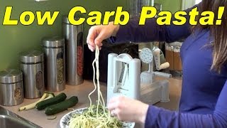 How To Make LOW CARB Pasta Noodles [upl. by Lonyer]