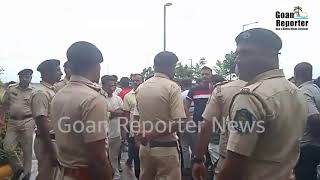 Goan Reporter News Protest Outside Mopa Airport Over Increased Parking Fees [upl. by Piderit]