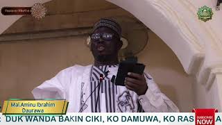 Fassarar Khutbah  Sheikh Aminu Ibrahim Daurawa Hafizahullah [upl. by Latsirhc]