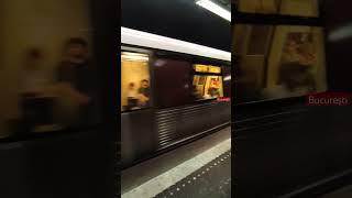 Metroul din București singurul oraș din România cu metrou subway romania bucuresti [upl. by Eillit516]