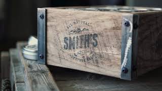 Smiths Leather Balm  Hand crafted display case [upl. by Monroy153]