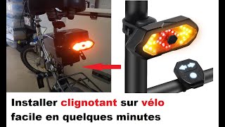 Installer clignotant vélo facile en quelques minutes [upl. by Aleta]