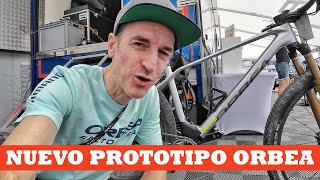 Nueva bici prototipo Orbea en competición  Ibon Zugasti [upl. by Natka]