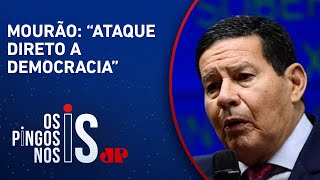 Mourão pede que Congresso ‘interdite’ a cassação de Deltan Dallagnol [upl. by Eleanor430]