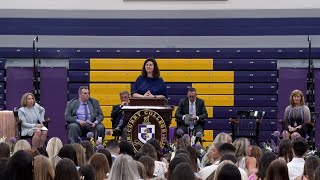 Curry College School of Nursing Pinning and Recognition Ceremony 2023 [upl. by Brag983]