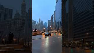 Chicago evenings are so dreamy have you ever been in downtown in evening time [upl. by Doss260]