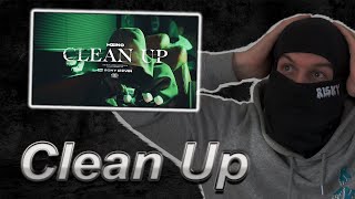 Hzino  Clean Up Official Video REACTION [upl. by Alekram820]