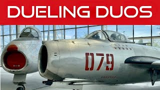 MiG15 Vs F86  Dueling Duos [upl. by Reamy648]