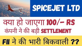 SPICEJET SHARE LATEST NEWS II SPICEJET SHARE NEWS II [upl. by Ostraw606]