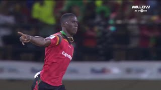 Shamar Joseph 3 wickets vs Trinbago Knight Riders  30th Match GAW VS TKR [upl. by Robi]