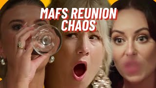 MAFS 2024 Reunion Scene Ellie Curses At Lauren amp Jono Destroys Sara amp Tims Relationship [upl. by Atinet218]