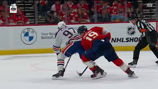 Tkachuk on McDavid during breakway  Have your say [upl. by Aramanta]