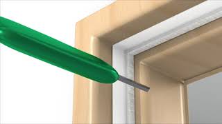 Fire Safe Intumescent Door Strip [upl. by Fleming]