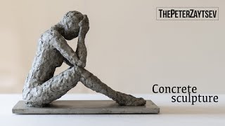 How to make simple figure sculpture  step by step tutorial by thePeterZaytsev DIY thePeterSculptor [upl. by Sublett]