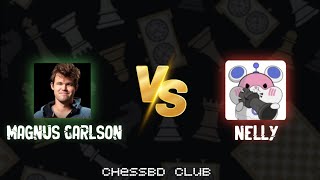 Magnus Carlson vs Nelly chessbd club chess magnuscarlsen [upl. by Carney]