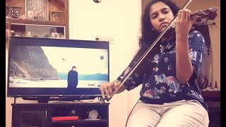 DUNE Leaving Caladan Violin Cover by Hridya [upl. by Elnora600]