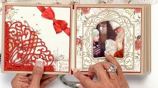 Make Your Own Mini Books and Albums With This Amazing Die  Becca Feeken for Spellbinders [upl. by Anitac]