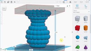 Tinkercad Vase Tutorial [upl. by Ahsieket641]