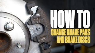 HOW TO Change Brake Pads amp Brake Discs [upl. by Yevol]