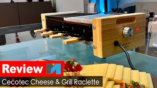 Kurz Review Cecotec CheeseampGrill Raclette [upl. by Hgielar315]