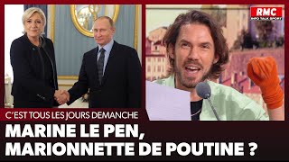 Arnaud Demanche  Marine Le Pen marionnette de Poutine [upl. by Tine]