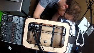 MakerBot Mystery Build Upgrading the Replicator [upl. by Nairot]