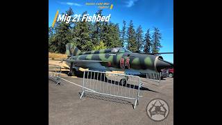 Driving By a Mig21 Soviet Cold War Era Fighter Jet aviation military history [upl. by Ivan825]