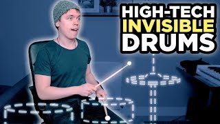 I Recorded A Song With HighTech Invisible Drums [upl. by Constancy]