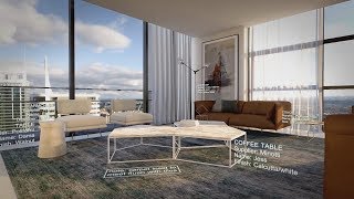 Luxury Penthouse quotLumierequot on three levels Sydney  Australia [upl. by Gisele945]