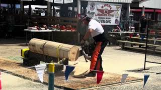 Hotsaw racing Midmichigan chainsaw race 2024 [upl. by Doralyn308]