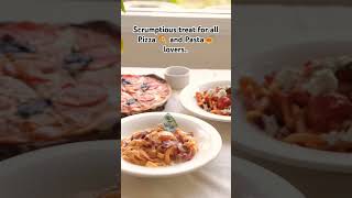 Pizza 🍕 pasta 🍝trending food streetfood shorts youtubeshorts short shortvideo cooking love [upl. by Lyreb931]