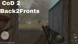 Call of Duty 2 Back2Fronts Mod  Veteran Difficulty  Mission 24 Part 1  East Yorkshire Regiment [upl. by Letnohc268]