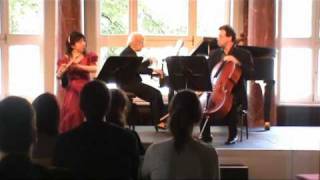 C M von Weber Trio g moll op63  2 mov Atsuko Koga Ithay Khen Anna Grinberg [upl. by Duj635]