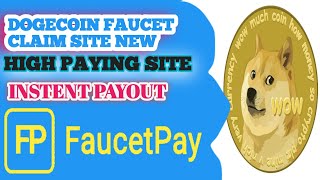 Unlimited Doge Coin Faucet Claim Site [upl. by Errised]