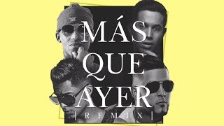 Arcangel y De La Ghetto  Más Que Ayer ft RKM y KenY Lyric Video [upl. by Aifas]