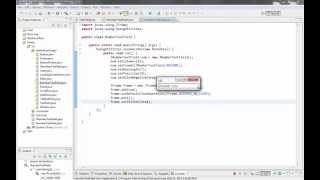 Java swing GUI tutorial 13 JNumberTextField [upl. by Ardnos]