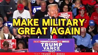 Trumps Military Commercial vs Kamala Harris Which is Better [upl. by Marleen]