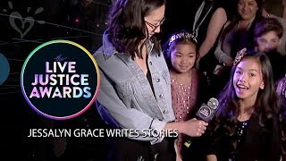 JESSALYN GRACE WRITES STORIES 💗 LIVE JUSTICE AWARDS [upl. by Wildermuth]