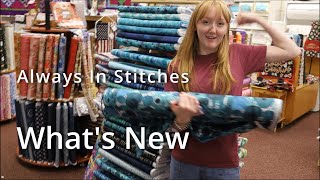 Whats New Quilt Shop Tour 115 [upl. by Ait]