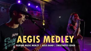 FILIPINO MUSIC MEDLEY  AEGIS BAND  IBARRA MUSIC  SWEETNOTES COVER [upl. by Attevaj84]