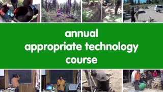 annual appropriate technology course video sample trailer [upl. by Eelhsa]