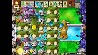 Plants vs Zombies Survival Endless Part 287 2860028700 Flags [upl. by Yeoj900]