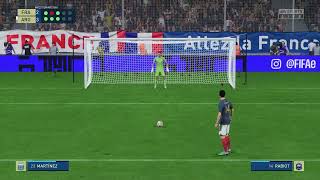 FRANCJA  ARGENTYNA  RZUTY KARNE  FIFA 23 [upl. by Simon]