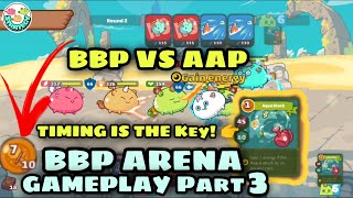 BBP VS AAP STRATEGY PERFECT TIMING  BBP AXIE STRATEGY  AXIE INFINITY GAMEPLAY TUTORIAL PART [upl. by Haroppizt]