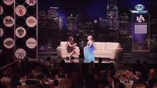 Gracie Gold Interview 2014 LA Sports Woman Of The Year [upl. by Malilliw]