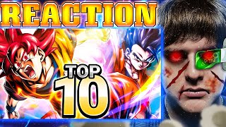 LOCAL DRAGON BALL LEGENDS WHALE REACTS TO GORESH TOP TEN JUNE 2024 TIER LIST Part 2 [upl. by Osmund488]