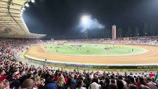 Zmarzlik defekt bieg 22 🏍️ żużel Speedway Grand Prix  31082024 Wrocław Polska 🇵🇱 [upl. by Tlihcox]