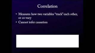 Intro to Statistics for the Social Sciences  On Correlation [upl. by Ayanej]